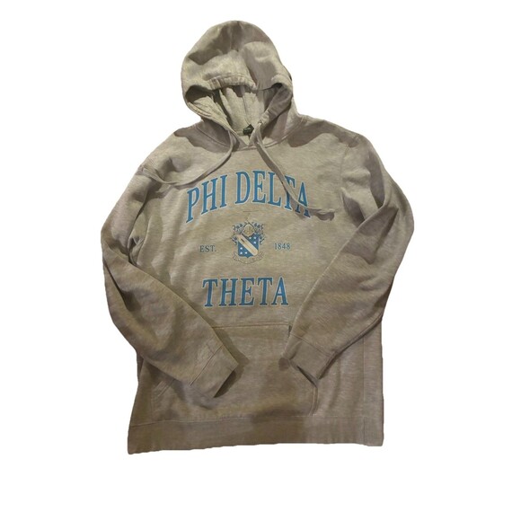District Other - Phi Delta Theta Men’s Gray Sweatshirt Size L Greek Fraternity